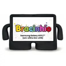 Capa Infantil Suporte Para Galaxy Tab A11 8.7 X133 X130 X135/ 8.7 Polegadas+Película