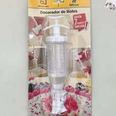 SERINGA PARA CONFEITEIRA / DECORADORA DE BOLOS COM 7 BICOS