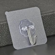 Kit 10/20/30 Gancho Adesivo De Parede Cozinha Para Pendurar Sem Furar Parede
