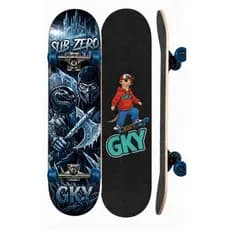 Skate Completo Profissional Street 8.0 ABEC 7 ou 11 Modelo Exclusivo GKY Games | Alta Performance
