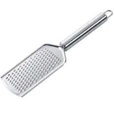 Ralador Fino Inox 6X24,5cm Raladores Luxo Utensílios Cozinha Decoração Casa Multiuso Prático E Fácil De Se Usar