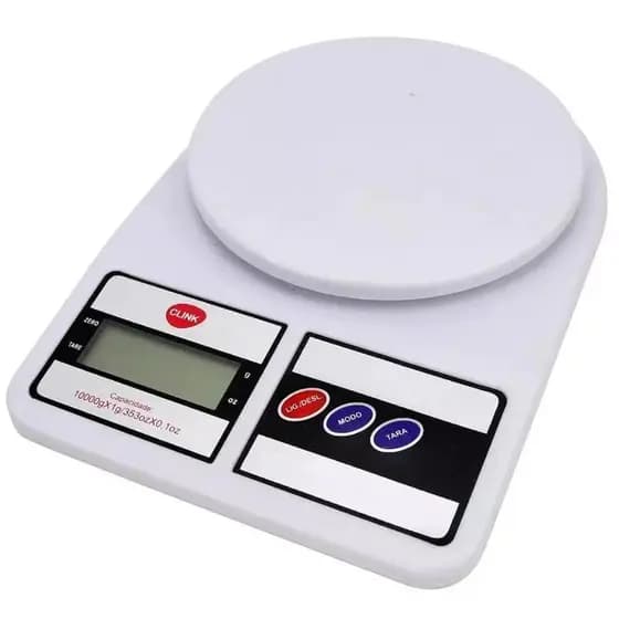 Balança Para Pesar Comida Frutas Digital 1g A 10kg Portátil