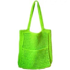 Bolsa praia / ecobag de crochê