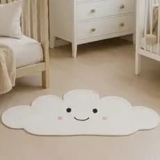 Tapete para quarto de bebe tapete nuvem