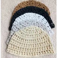 Touca de crochê | headpiece de crochê | touquinha de crochê