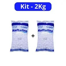 2 Kilos Pedra Naftalina Bola Anti Traça Anti Mofo Repelenteespentaponbo