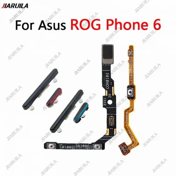 Para Asus ROG Phone 6 Botão Liga/Desliga De Volume Flexível