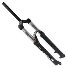 SUSPENSÃO ABSOLUTE BRUTUS FR - ARO 26 / CURSO 150MM / ESPIGA RETA  / MOLA / EIXO 9MM - PRETO
