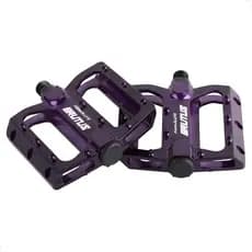 PEDAL PLATAFORMA ABSOLUTE BRUTUS FLAT 9/16 ROXA - Dh Enduro Bmx Rosca Grossa 9/16 freerider bicicleta