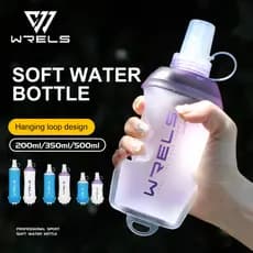 WRELS Material Da Chaleira Tpu Sem Canudo 200ml 350ml 500ml Esportes Ao Ar Livre