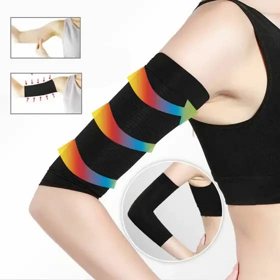 1pc Emagrecimento Braço Shaper Massageador Mangas