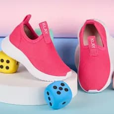 Tênis Infantil Menina Calce Fácil Confortável Moda Casual Volta as Aulas Promoção Klay Kids