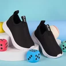 Tênis Infantil Menino Casual Calce Fácil Slip On Iate Sem Cadarço Volta às Aulas Escolar Leve Macio