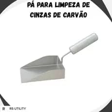 Pá Para Limpeza Churrasqueira Cinza Carvão Brasa We