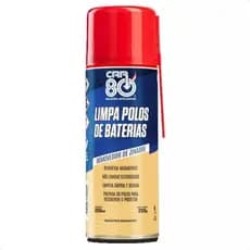 Limpa Polos de Baterias Spray Car 80 250ml Remove Oxidação Desoxida Polos Evita Mau Contato