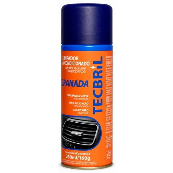 Limpador Ar Condicionado Granada Lavanda Tecbril 250ml