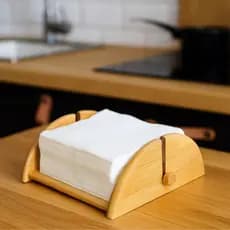 Porta Guardanapo Em Bambu Porta Papel Para Mesa