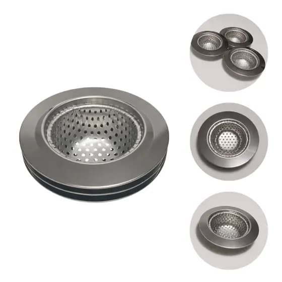 Ralo para Pia Aço Inox 7cm Banheiro Cozinha Envio Imediato