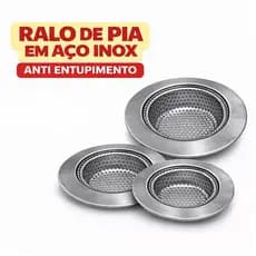 Ralo de pia 11cm Kit 10 Unidades Pronta Entrega Cozinha Banheiro Anti Entupimento Protetor de Ralo