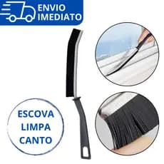 Escova Limpa Cantos Multiuso Escovinha para Limpeza de Frestas e Trilhos Universal