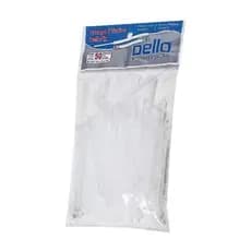 GRAMPO TRILHO PLASTICO C/50 UN TRANSPARENTE DELLO