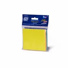 BLOCO DE NOTAS ADESIVAS 76X102MM 100FL COLORIDO NEON LYKE