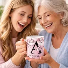 Caneca Personalizada com Nome Cerejeira Presente Aniversário