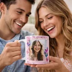 Caneca com Foto e Frase Personalizavel Envio no mesmo dia para Presentes e Decoração
