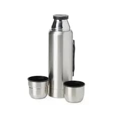 Garrafa Térmica 1L de Aço Inoxidável com Isolamento a Vácuo