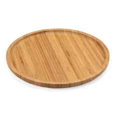 Bandeja Petisqueira 30x30 cm em Bambu Natural – Ideal para Aperitivos