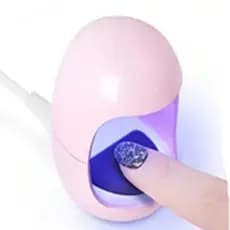 Mini Cabine UV/LED Unha 6W Portátil para Cuidados com as Unhas （S017)