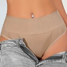 Kit 4 ou 2 Calcinha Cinta Modeladora importada Reduz Medidas Compressão Feminina Cós 8cm
