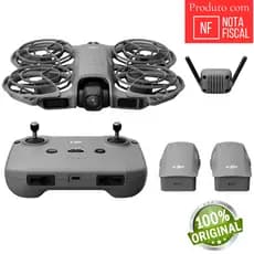 Drone DJI Neo 2 Fly More Combo - DJI071 - Lançamento 2026 - Com Nota Fiscal e Garantia