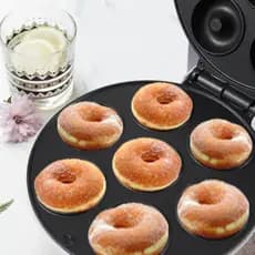 Maquina De Donuts Rosquinha 110v Fazer Donut Confeitaria 7 Mini Donuts