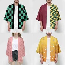 Demon Slayer Mantos kimonos capas Kimetsu No Yaba