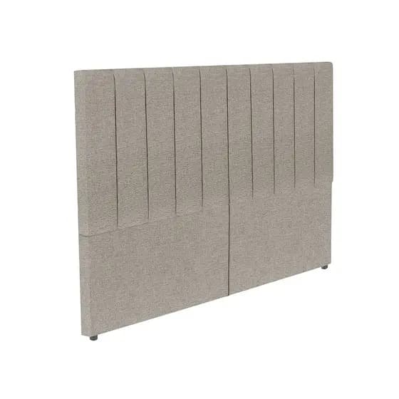 Cabeceira de Cama box com pé Ibiza em Linho/ Courino ou Suede Class