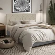 Cabeceira de cama box Captone com pé varias cores e tamanhos