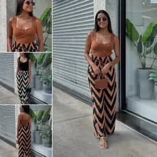Calça Pantalona Feminina Cintura alta
