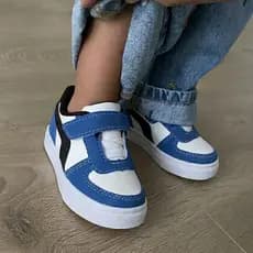 Tenis Velcro Infantil Menino Menina Calce Facil Casual Macio Confortável Leve