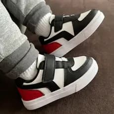 Tenis Velcro Elástico Infantil Menino Menina Calce Facil Baby Casual Macio Confortável