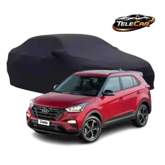 Capa Para Carro Malha Elanca Hyundai Creta Proteção Interna Contra Riscos Premium