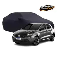 Capa Para Carro Malha Elanca Fiat Argo Proteção Interna Contra Poeira e Riscos Premium