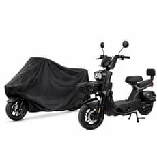Capa Couro Protetora Impermeáve Forrada l Scooter Elétrica Chefe Bob