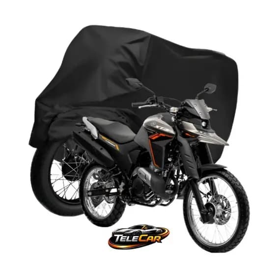 Capa Moto Yamaha Lander 250 Couro Impermeável Off Road Proteção Total Sol Chuva