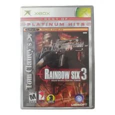 Rainbow Six 3 Tom Clancy's Xbox Classico Platinum Hits Compt