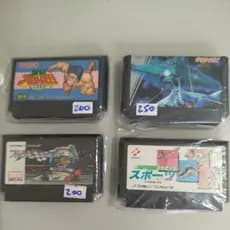 4 jogos Nes 8 bits japonês originais