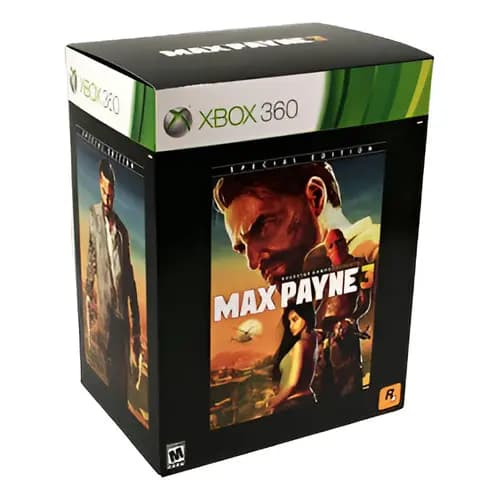 Max Payne 3 Xbox 360 Special Edition Edição De Colecionador