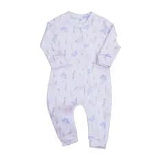 Macacão Soft Bebe Menina Estampa Passarinhos Macio Quentinho Roupas de Bebê Inverno Macacao Pijama