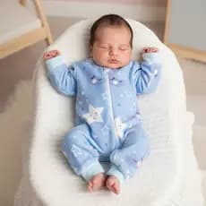 Macacão Com Punho Bebê Menino Soft Fleece De Frio Zíper Frontal Manga Longa Tecido Macio E Quente