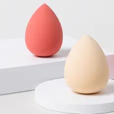 Esponja maquiagem base ovo pratico profissional Make Skincare Perfeito Uniforme